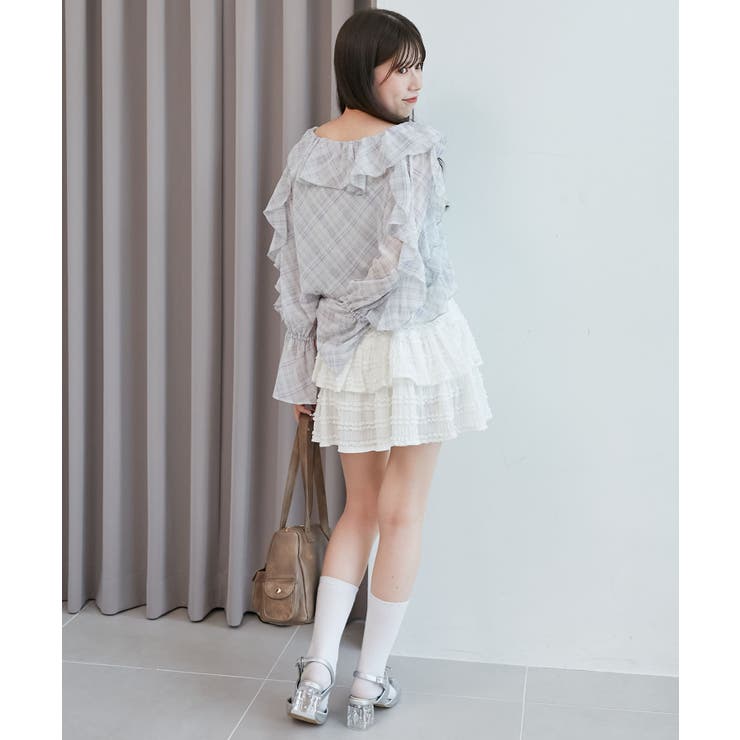 キャミセットフリルブラウス | MAJESTIC LEGON  | 詳細画像31 