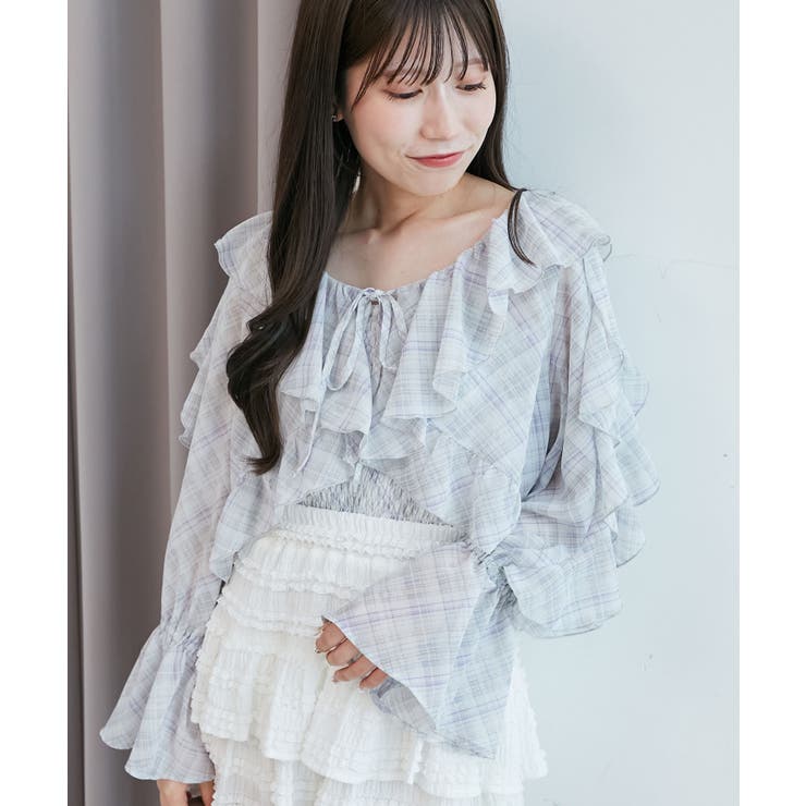 キャミセットフリルブラウス | MAJESTIC LEGON  | 詳細画像32 