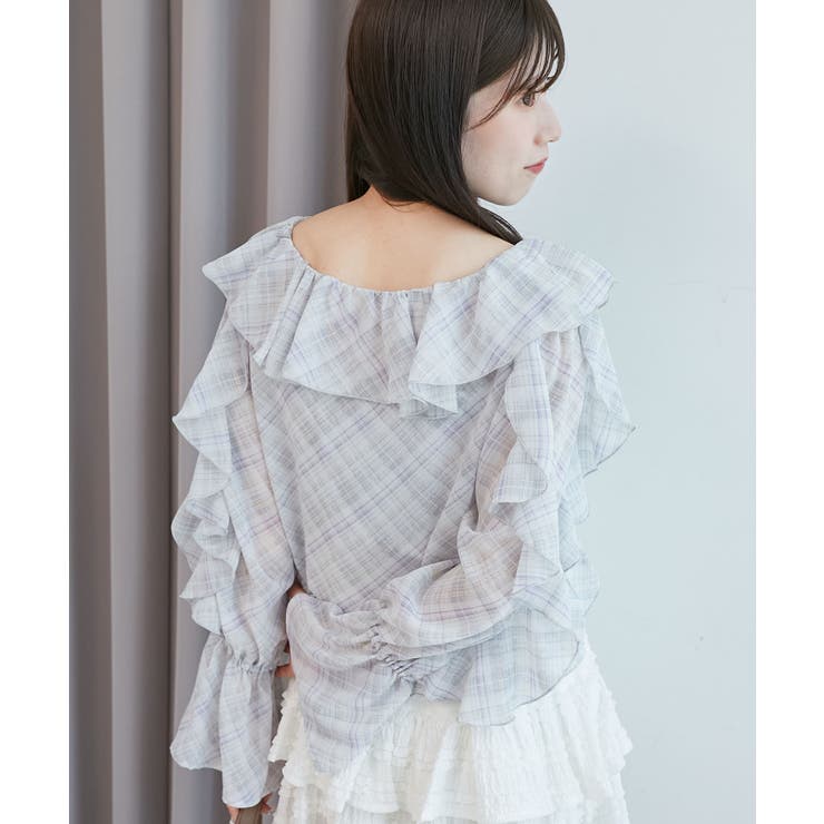 キャミセットフリルブラウス | MAJESTIC LEGON  | 詳細画像33 