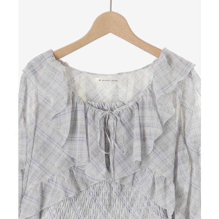 キャミセットフリルブラウス | MAJESTIC LEGON  | 詳細画像42 