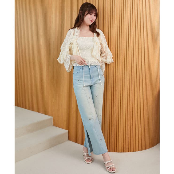 キャミセットフリルブラウス | MAJESTIC LEGON  | 詳細画像6 