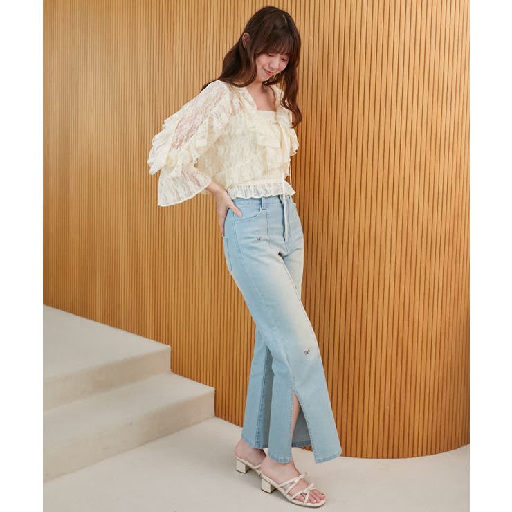 キャミセットフリルブラウス | MAJESTIC LEGON  | 詳細画像7 