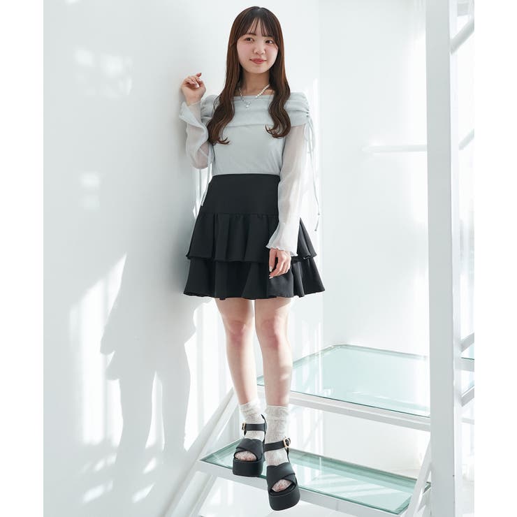 アソートティアードミニスカパン | MAJESTIC LEGON  | 詳細画像49 