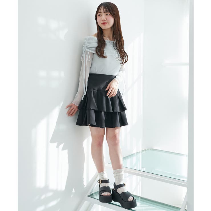 アソートティアードミニスカパン | MAJESTIC LEGON  | 詳細画像50 