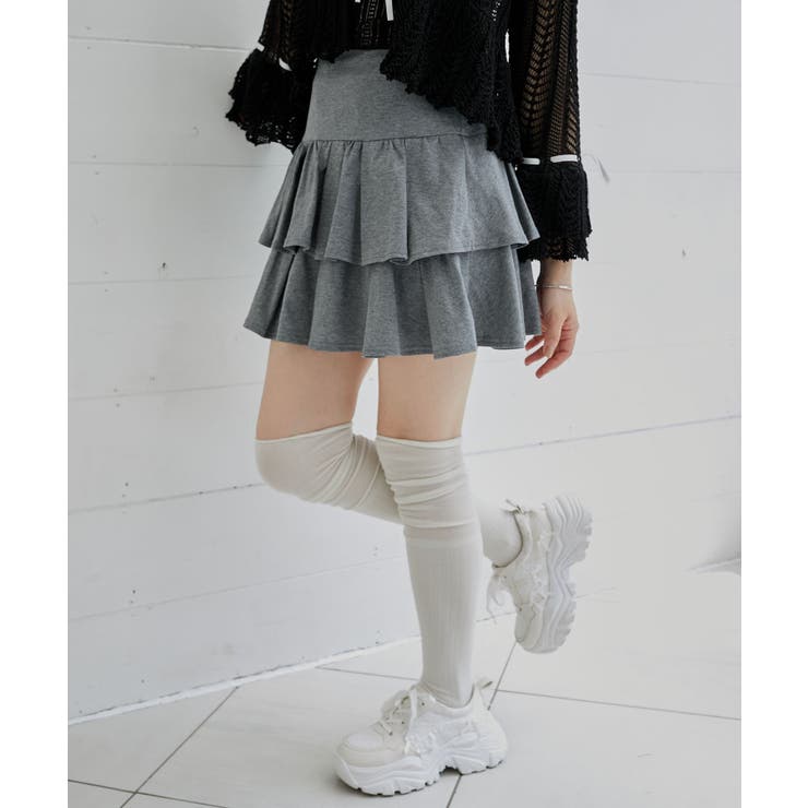 Ｃ／グレー | アソートティアードミニスカパン | MAJESTIC LEGON 