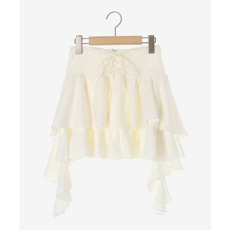 サイドラッフルティアードミニスカパン | MAJESTIC LEGON  | 詳細画像26 