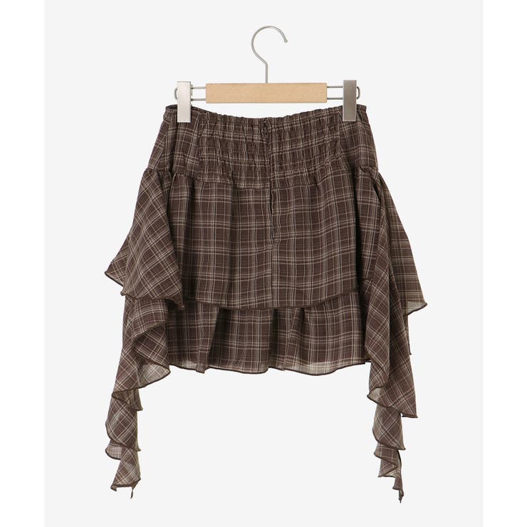 サイドラッフルティアードミニスカパン | MAJESTIC LEGON  | 詳細画像29 