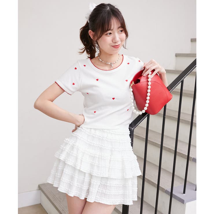 カットレースフリルミニスカパン | MAJESTIC LEGON  | 詳細画像21 