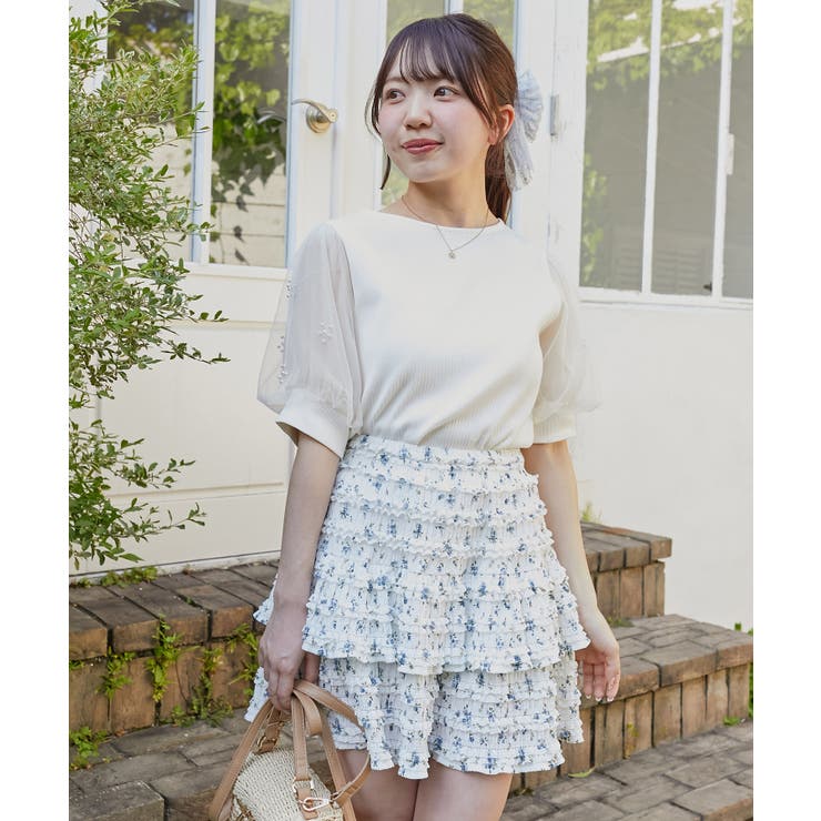 カットレースフリルミニスカパン | MAJESTIC LEGON  | 詳細画像26 