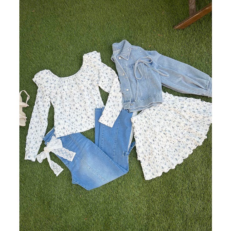 カットレースフリルミニスカパン | MAJESTIC LEGON  | 詳細画像33 