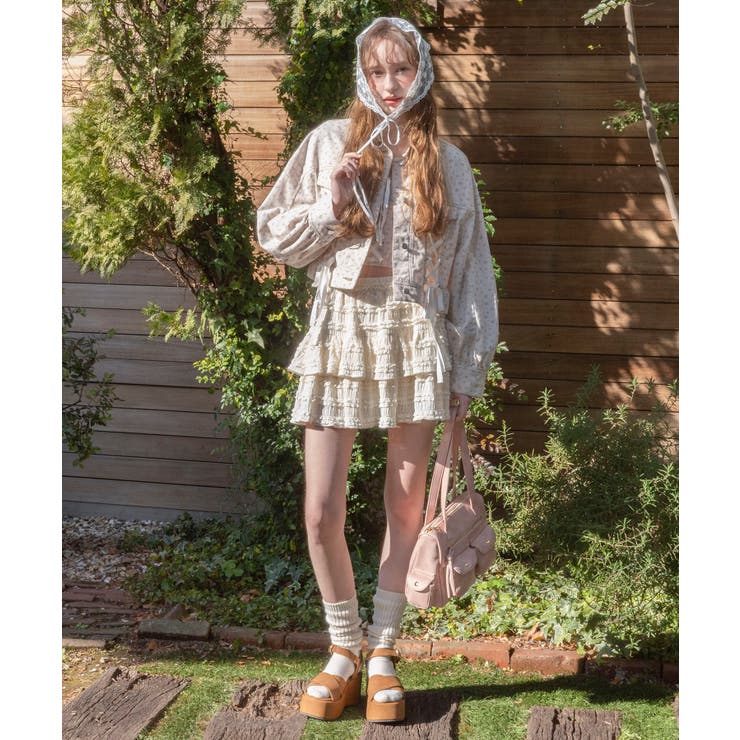 カットレースフリルミニスカパン | MAJESTIC LEGON  | 詳細画像34 