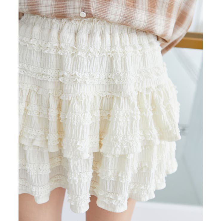 カットレースフリルミニスカパン | MAJESTIC LEGON  | 詳細画像47 