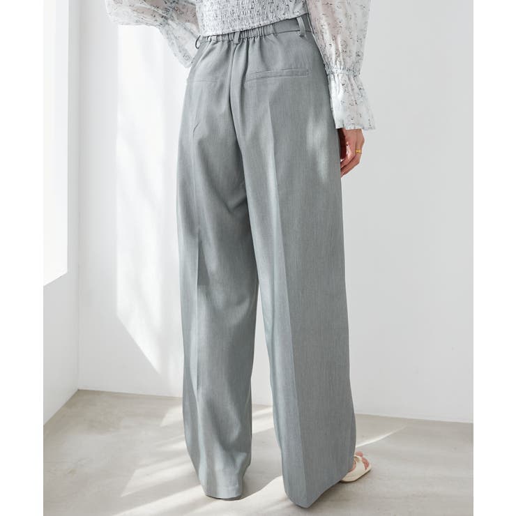 センタープレスタックワイドパンツ | MAJESTIC LEGON  | 詳細画像23 