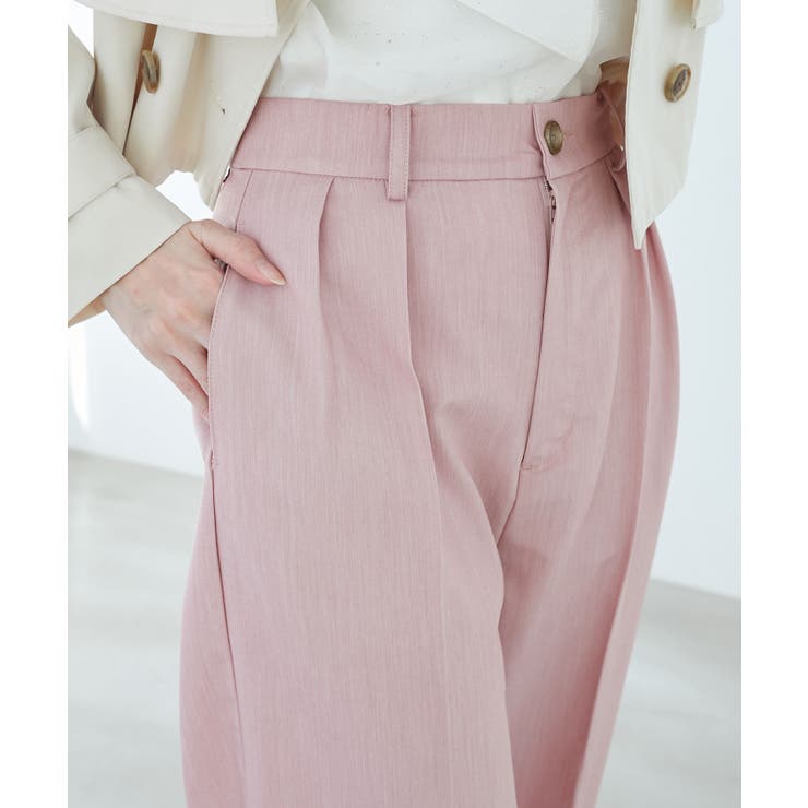 センタープレスタックワイドパンツ | MAJESTIC LEGON  | 詳細画像9 