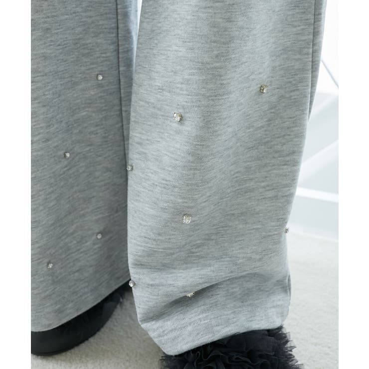 スリットビジュースウェットパンツ | MAJESTIC LEGON  | 詳細画像34 