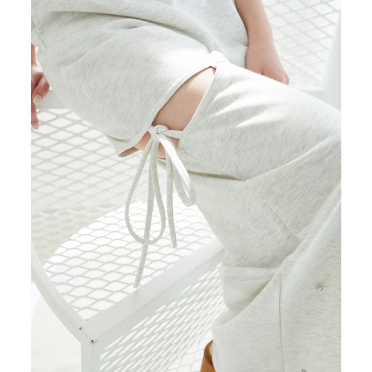 スリットビジュースウェットパンツ | MAJESTIC LEGON  | 詳細画像8 