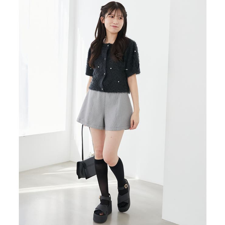 ベルト付きショートパンツ | MAJESTIC LEGON  | 詳細画像2 