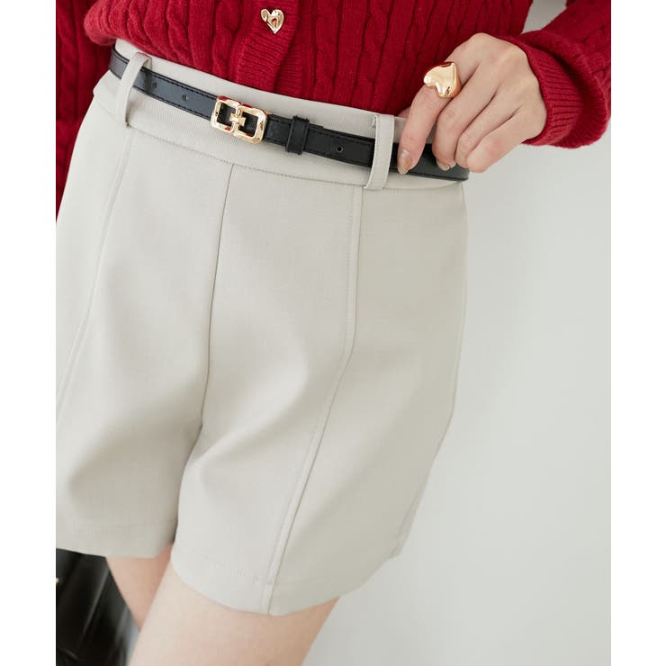 ベルト付きショートパンツ | MAJESTIC LEGON  | 詳細画像24 