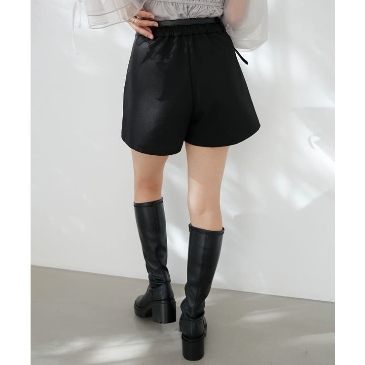 ベルト付きショートパンツ | MAJESTIC LEGON  | 詳細画像39 