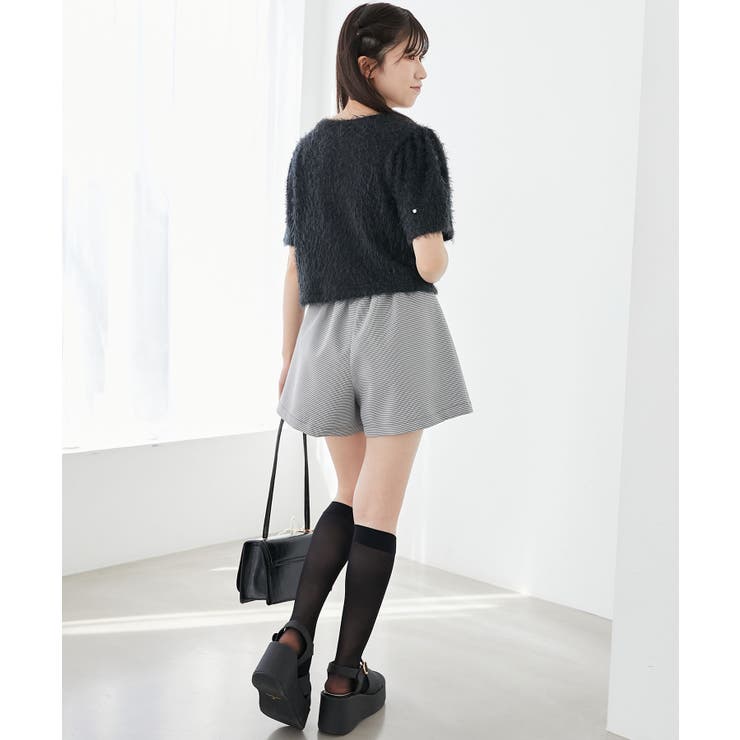 ベルト付きショートパンツ | MAJESTIC LEGON  | 詳細画像4 