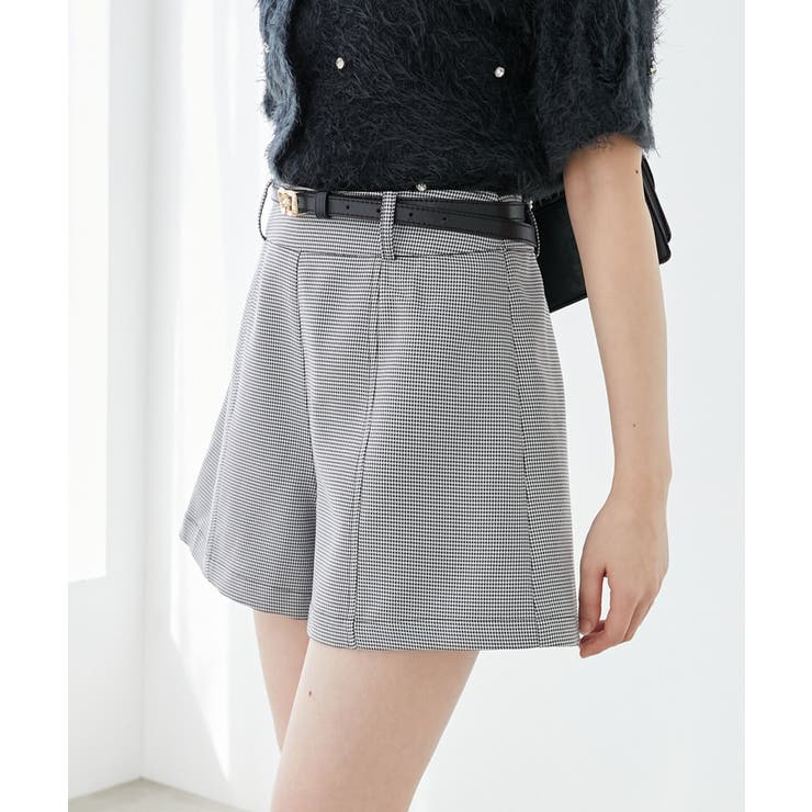 ベルト付きショートパンツ | MAJESTIC LEGON  | 詳細画像6 