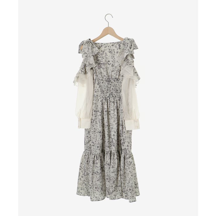 フリルリボン肩あきワンピース | MAJESTIC LEGON  | 詳細画像50 