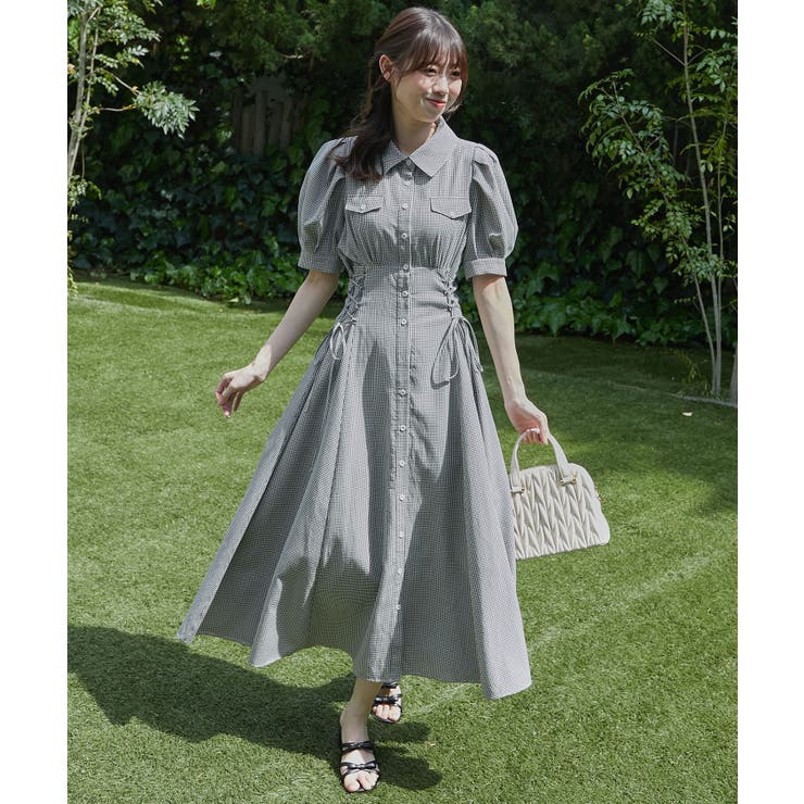 サイドレースアップシャツワンピース | MAJESTIC LEGON  | 詳細画像27 