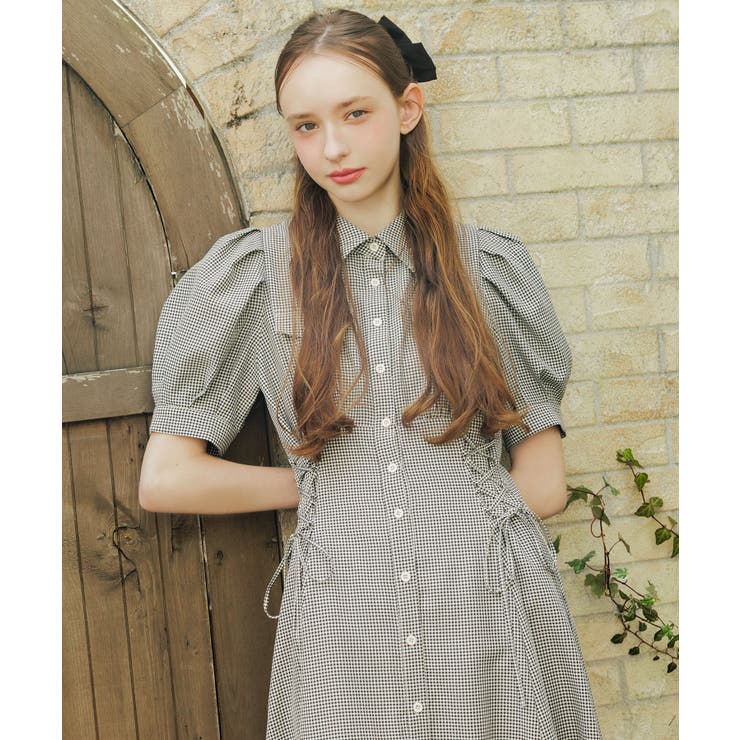 サイドレースアップシャツワンピース | MAJESTIC LEGON  | 詳細画像38 