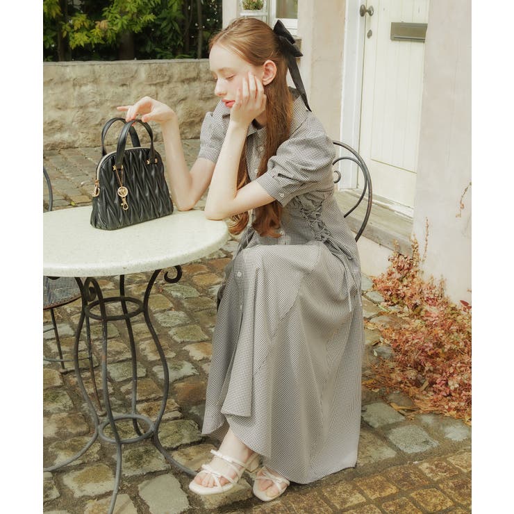 サイドレースアップシャツワンピース | MAJESTIC LEGON  | 詳細画像39 