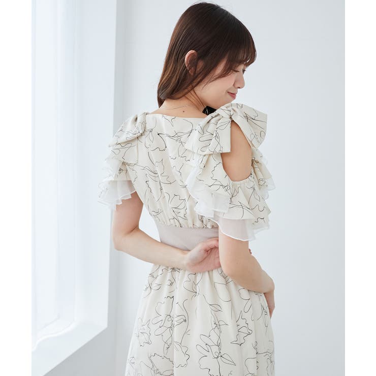 ∞フリルリボンコルセットワンピース | MAJESTIC LEGON  | 詳細画像17 