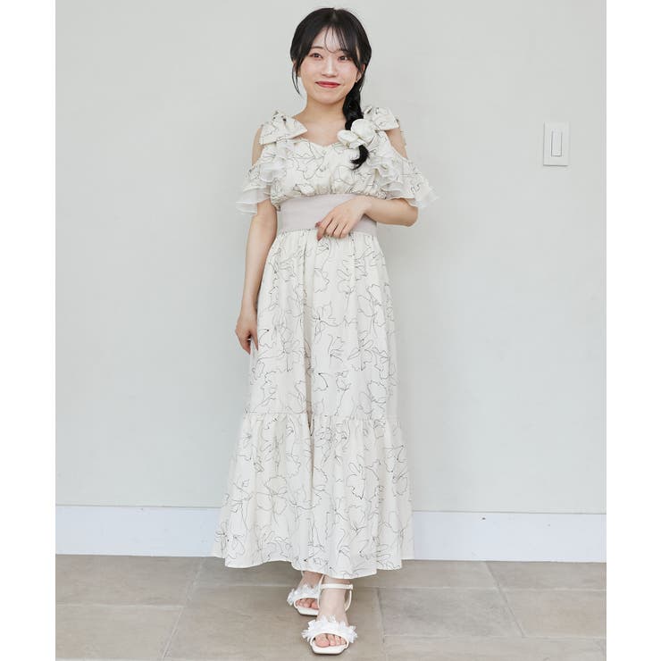 ∞フリルリボンコルセットワンピース | MAJESTIC LEGON  | 詳細画像22 