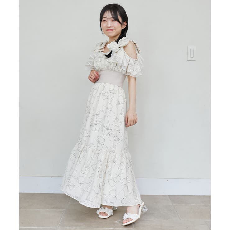 ∞フリルリボンコルセットワンピース | MAJESTIC LEGON  | 詳細画像23 