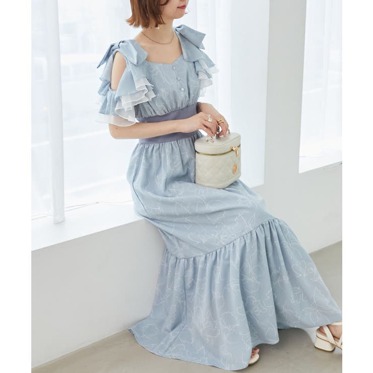 ∞フリルリボンコルセットワンピース | MAJESTIC LEGON  | 詳細画像27 