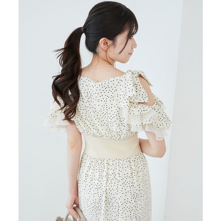 ∞フリルリボンコルセットワンピース | MAJESTIC LEGON  | 詳細画像8 