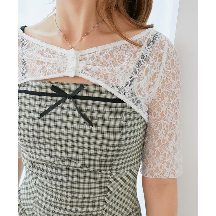 トップスセットデコルテオープンワンピ | MAJESTIC LEGON  | 詳細画像10 