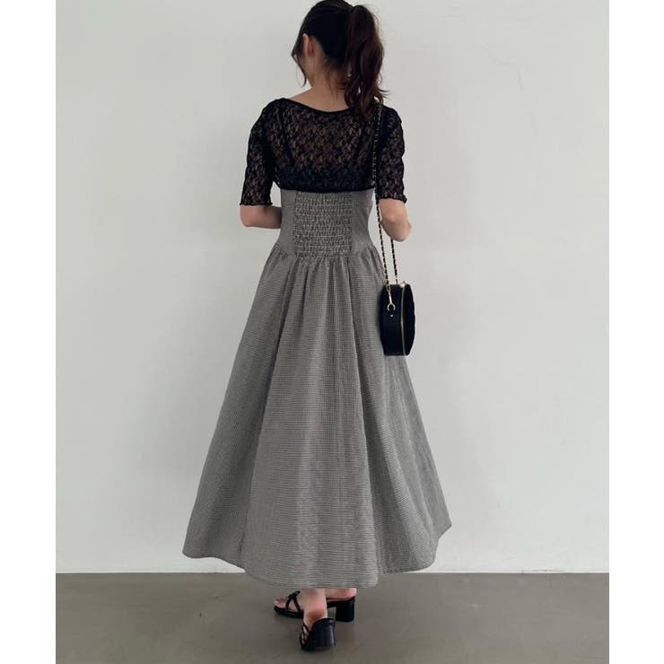 トップスセットデコルテオープンワンピ | MAJESTIC LEGON  | 詳細画像15 