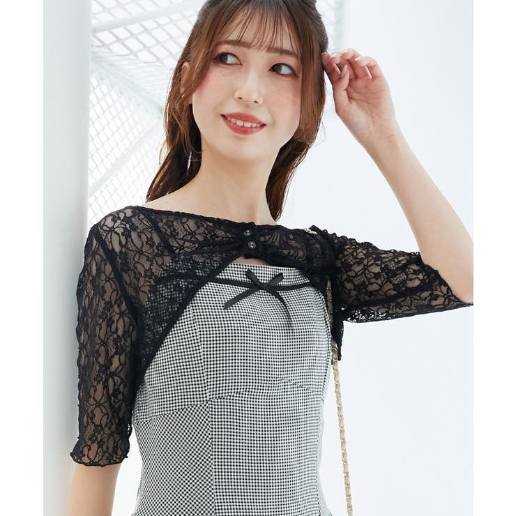 トップスセットデコルテオープンワンピ | MAJESTIC LEGON  | 詳細画像21 