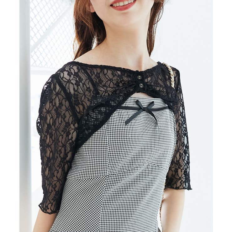 トップスセットデコルテオープンワンピ | MAJESTIC LEGON  | 詳細画像22 