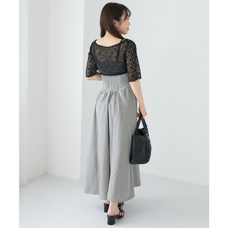 トップスセットデコルテオープンワンピ | MAJESTIC LEGON  | 詳細画像27 