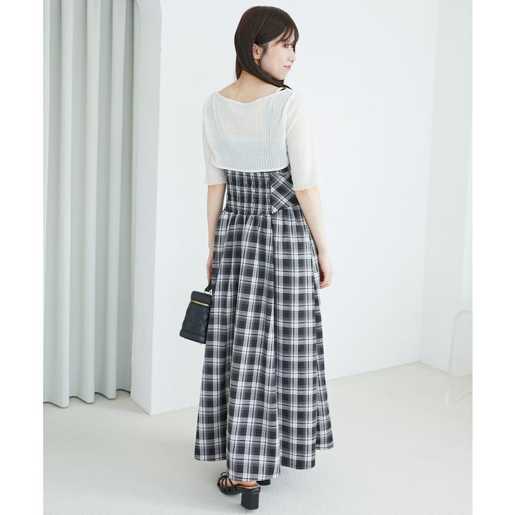 トップスセットデコルテオープンワンピ | MAJESTIC LEGON  | 詳細画像32 