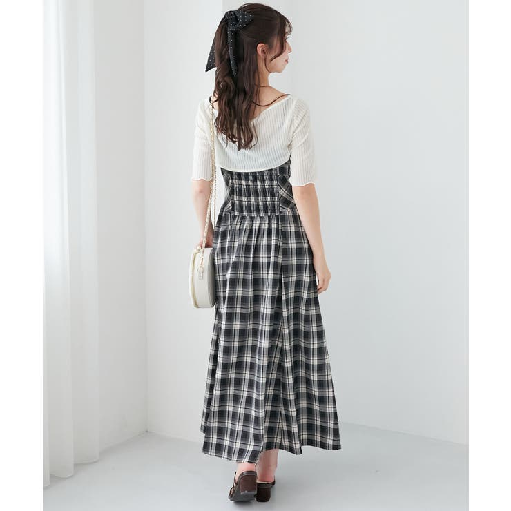 トップスセットデコルテオープンワンピ | MAJESTIC LEGON  | 詳細画像39 