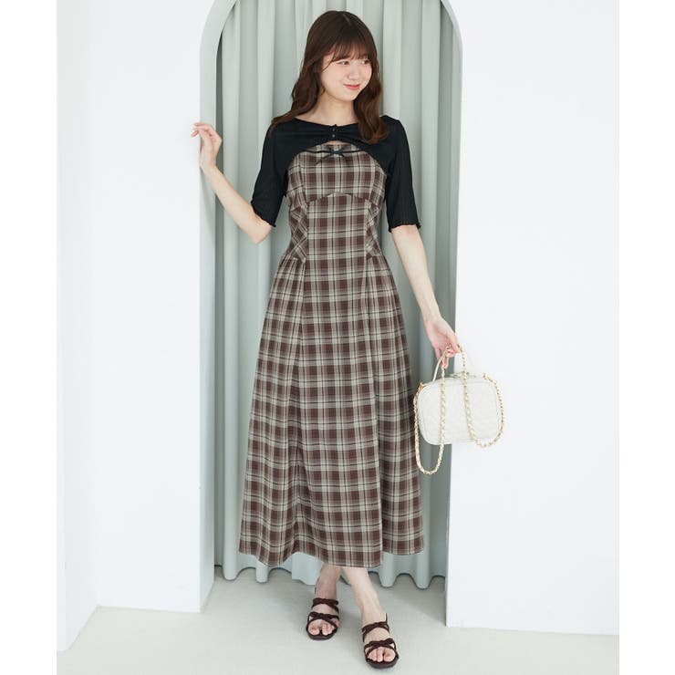 トップスセットデコルテオープンワンピ | MAJESTIC LEGON  | 詳細画像42 