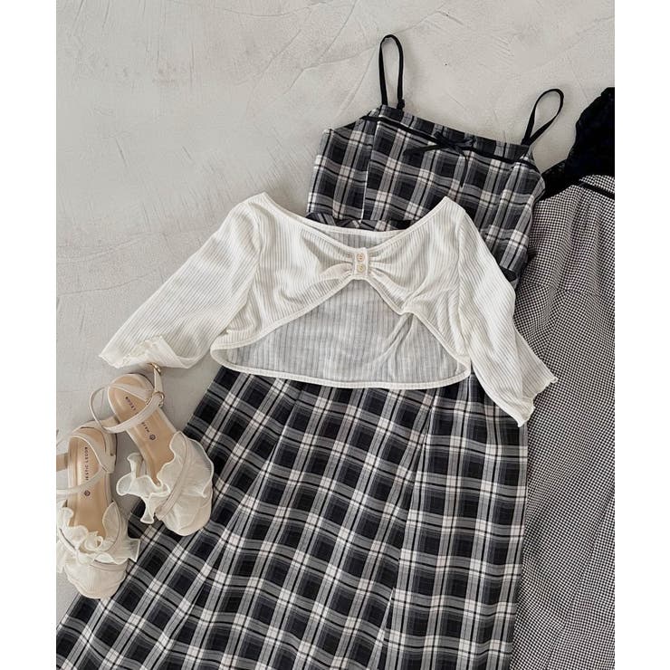 トップスセットデコルテオープンワンピ | MAJESTIC LEGON  | 詳細画像50 