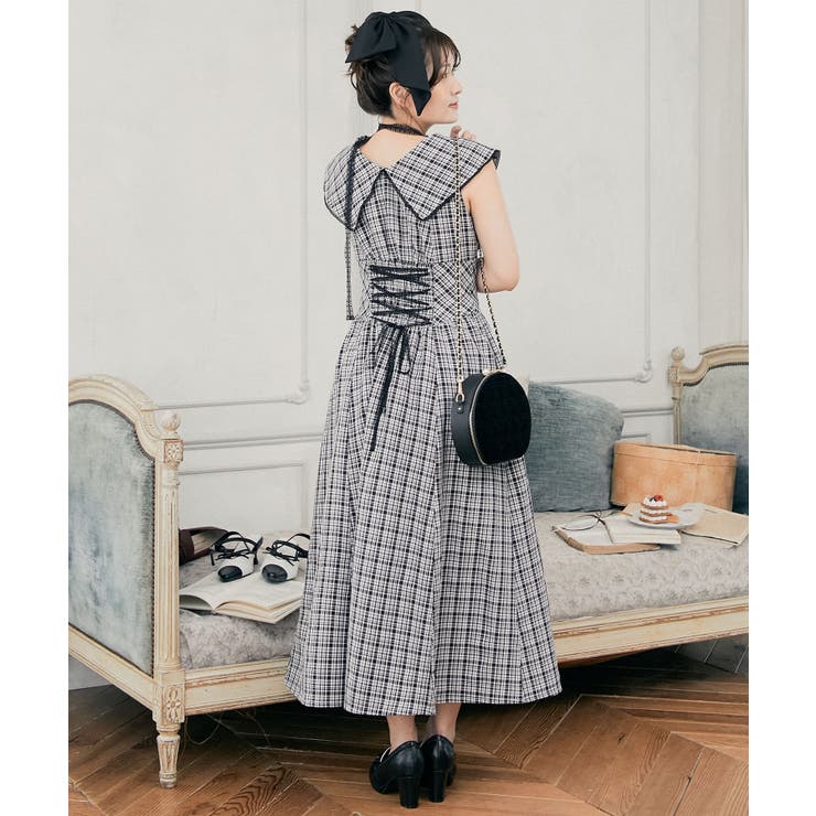 チョーカーセットビッグカラーワンピース | MAJESTIC LEGON  | 詳細画像15 