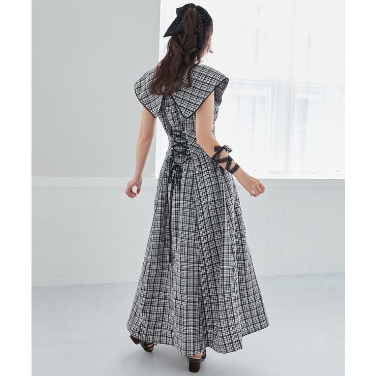 チョーカーセットビッグカラーワンピース | MAJESTIC LEGON  | 詳細画像18 