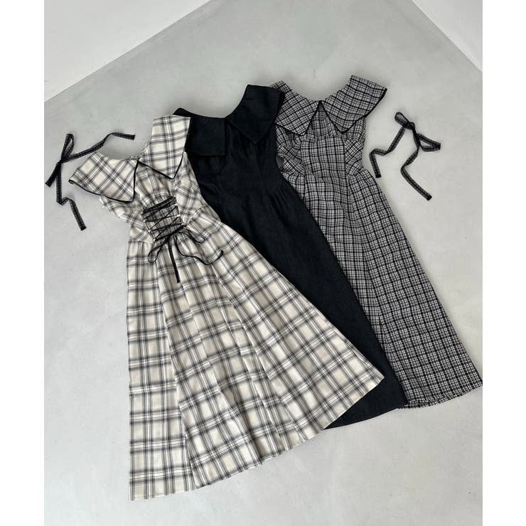 チョーカーセットビッグカラーワンピース | MAJESTIC LEGON  | 詳細画像33 