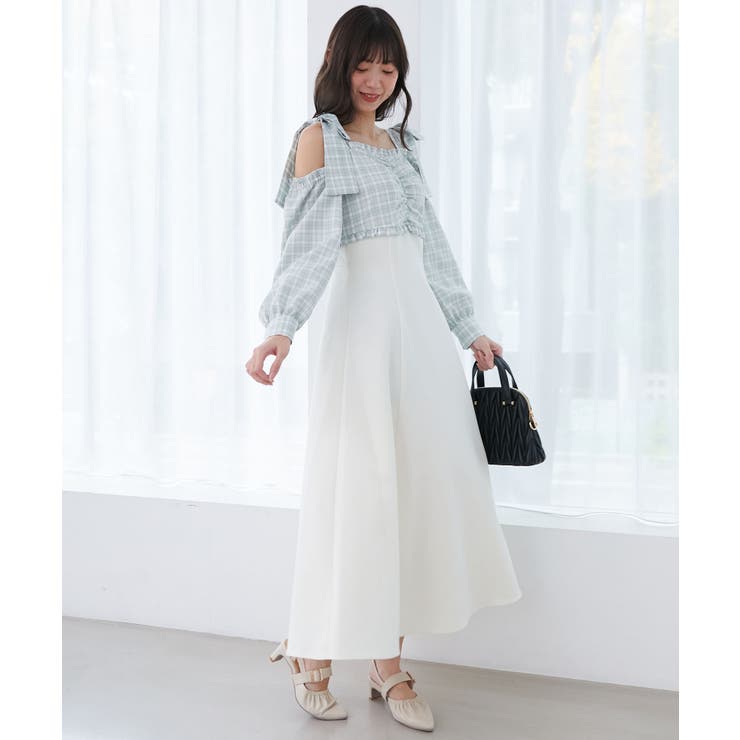 2way肩リボンドッキングワンピ | MAJESTIC LEGON  | 詳細画像11 