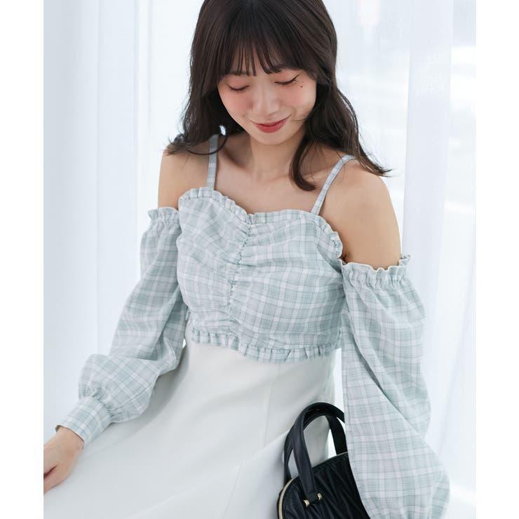 2way肩リボンドッキングワンピ | MAJESTIC LEGON  | 詳細画像16 