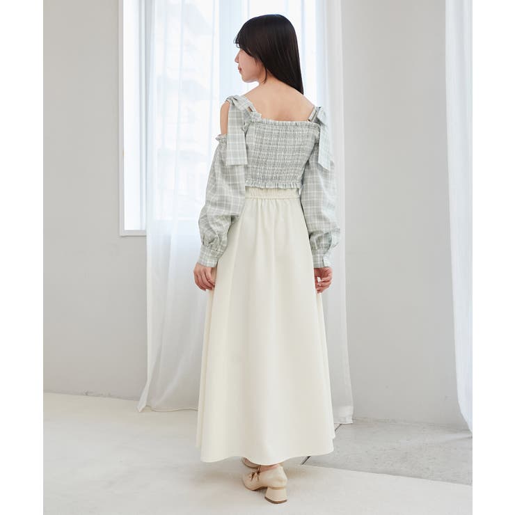 2way肩リボンドッキングワンピ | MAJESTIC LEGON  | 詳細画像20 