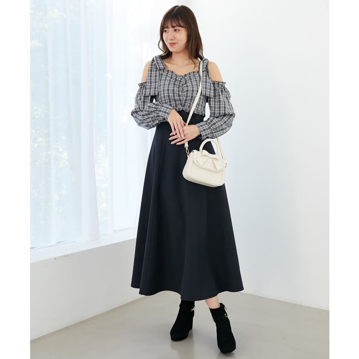 2way肩リボンドッキングワンピ | MAJESTIC LEGON  | 詳細画像23 